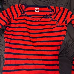 JCPenney, Size S, Red/Blue stripe